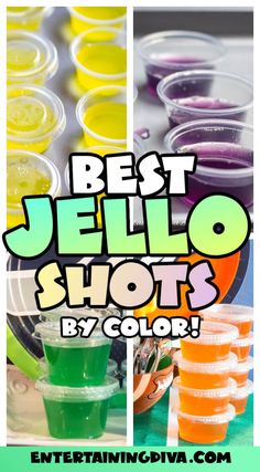 17 Of The Best Jello Shot Flavors (By Color) | Blue Jello Shots