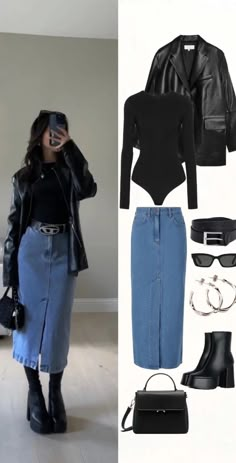 Street Style Outfits Casual, Stile Hijab, Everyday Fashion Outfits, Casual Day Outfits, Mode Casual, Rock Punk, Easy Trendy Outfits, Fashion Mistakes, Edgy Outfits