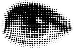 an abstract black and white background with dots in the shape of a half - circle