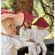 Mushroom Pajama Costume - Band of the Wild Kids | Maisonette Mushroom Costume Kids, Baby Mushroom Costume, Mushroom Halloween Costume, Toadstool Costume, Mushroom Costume, Pajama Costume, Mushroom Hat, Wild Mushroom, Open Ended Play