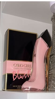 #perfumeaddict #perfume Good Girl Blush, Carolina Herrera Perfume, Carolina Herrera Good Girl, Perfume Body Spray, Bath And Body Works Perfume, Celebrity Perfume, Perfume Scents, Perfume Lover, Pink Girly Things