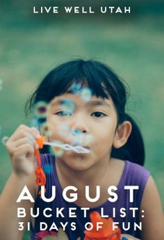 August Bucket List, Family Learning Activities, August Themes, Extra Credit, Bucket Lists, County Fair, 31 Days, Summer Bucket Lists, Living Well