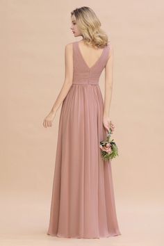 Dusty Pink Bridesmaid