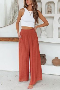 Look Winter, Flowy Pants, Style Upgrade, Summer Pants, Beach Pants, Summer Fits, Pantalon Large, Mode Inspo, Wide Pants