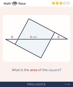 the area of a rectangle is shown with three stars