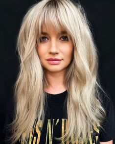 Messy Wavy Hair, Rachel Williams, Side Bangs Hairstyles, Hair Adviser, Wispy Bangs, Long Wavy Hair