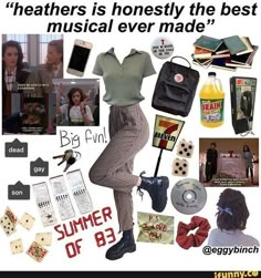 Heathers Musical, Fashion Guys, Flannel Outfit, Fashion Milan, Heathers The Musical, Rachel Green