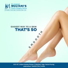 #LaserHairRemoval Unlock your best skin ever & lose the unwanted body hair & facial hair gained. ---------------- Visit at- 𝐌𝐮𝐥𝐭𝐚𝐧𝐢 𝐏𝐥𝐚𝐬𝐭𝐢𝐜 𝐒𝐮𝐫𝐠𝐞𝐫𝐲 𝐂𝐞𝐧𝐭𝐫𝐞 To know more: ☎️ : 0181-4155055 🌐 : www.multaniplasticsurgery.com 📌 : SCO 97, Urban Estate Phase-2 Market, Opp. Petrol Pump Jalandhar City Best Skin, Creative Advertising, Laser Hair