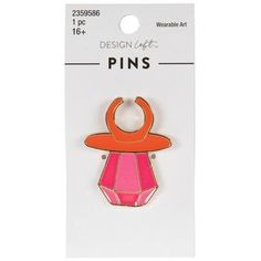 Dimensions: 1.48" x 1.18" Material: Metal & Enamel Color: Gold, Pink & Orange Age Grade: 16+ Quantity: 1 Enhance your accessories with sweet accents like this Candy Ring Pin! This nostalgic piece features a classic candy ring shape, complete with a faceted candy diamond top. The gold metal details make the design stand out. Attach this to your hand bag to give it a delightful look! Pink Enamel Jewelry For Birthday, Pink Enamel Party Jewelry, Pink Enamel Jewelry For Party, 80's Clothes, Lollipop Ring, Candy Ring, Wearable Art Fashion, Classic Candy, Diamond Top