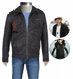 Classic Spread Collar Leather Jacket... Collar Leather Jacket, Puffer, Winter Jackets, Collar