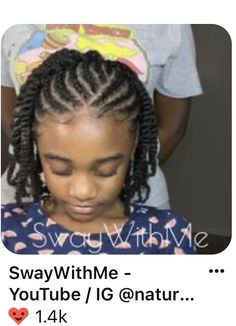 Braid Styles For Girls, Kid Hairstyles, Lil Girl Hairstyles, Kid Braid Styles, Toddler Hairstyles, Protective Hairstyles For Natural Hair, Toddler Hairstyles Girl, Natural Hairstyles For Kids, Natural Hair Twists