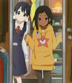 Another pic of Choi from Tamako Market. Kyoani stuff, as usual. Tamako Market, Tamako Love Story, Skin Drawing, Oc Manga, Kyoto Animation, Black Characters, Black Anime Characters, Black Anime, Anime Aesthetic