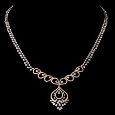 Diwali Flowers, Indian Wedding Jewellery, Diamond Pendant Jewelry, Real Diamond Necklace, Antique Gold Jewelry Indian, Diamond Pendants Designs, Online Gold Jewellery