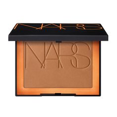 The NARS Laguna Bronzing Powder adds long-lasting warmth to the skin, while helping to leave it perfected with a lit-from-within glow. Nars Bronzer, Nars Laguna, Talc Free Powder, Bronzer Powder, Best Bronzer, Nars Blush, Too Faced Bronzer, Smooth Skin Texture, Nars Makeup