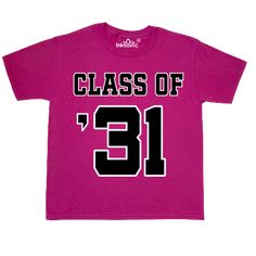 2031 school student T-Shirt for class pride makes a great first day of school photo keepsake $16.99 #kindergarten #1stdayofkindergarten #classof2031 #2031 www.personalizedgraduate.com Kids Tshirt Ideas, First Day Of School Photo, Graduate Gifts, School Photo, Kids Tshirt, Tshirt Ideas