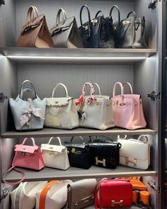 Bag Closet, Dream Closet Design, Luxury Bags Collection, Girly Bags, Luxury Lifestyle Dreams, Luxury Purses, Fancy Bags, Pretty Bags, Hermes Bags