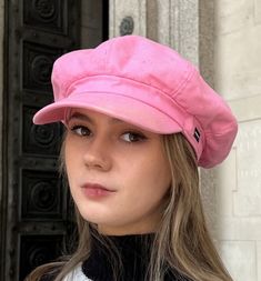 Our CRAGGI Pink washed denim Baker Boy cap is made from a cool cotton canvas fabric and features a matching lining inside to prevent any scratching. This hat is a perfect fashion accessory for a day around town,holidays,Festivals,concerts and nights out with friends.  The washed denim fabric gives the cap a slight sun kissed faded appearance. One Size - 55cm-60cm with an elasticated back for a perfect fit. The Peak protects the eyes and face from the sun and rain.  100% Cotton soft and durable outer fabric Matching inner lining Style with one of our fantastic CRAGGI scarves or shawls. Please subscribe at www.craggi.com for the latest news on our collection Trendy Cotton Hat With Curved Brim, Adjustable Cotton Casual Beret, Trendy Flat Cap Hats For Spring, Trendy Spring Flat Cap, Retro Pink Cotton Hat, Casual Visor Beret For Spring, Casual Cotton Flat Cap Beret, Spring Casual Visor Beret, Casual Cotton Beret Flat Cap