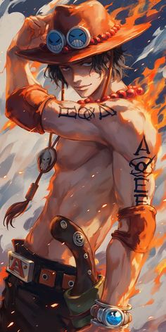 ace one piece wallpaper gaara, todoroki, rengoku, naruto, whitebeard Trafalgar Law, White Beard, Anime Pictures, Anime Wallpapers, Cool Anime Pictures, Rock Star, Studio Ghibli