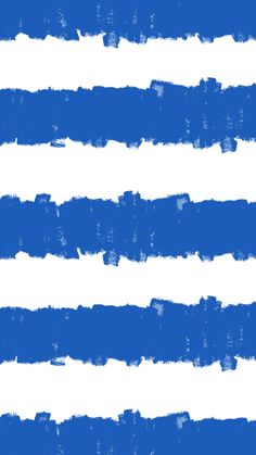 a blue and white striped background that is painted with acrylic paint on it