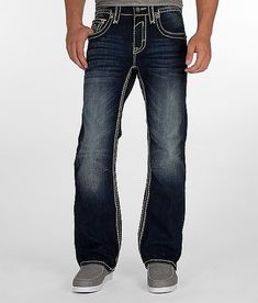 mens jeans buckle | Rock Revival Chopper Boot Jean Latest Clothes For Men, Buckle Outfits, American Eagle Outfits, Mens Fashion Blog, Rock Revival Jeans, Closet Essentials, Man Style, Fabulous Fashion