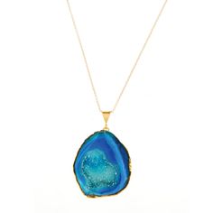 This standout Rocks in the Sky Blue Pendant is the perfect accessory to make a colourful statement. The stunning and unusual blue agate cave stone pendant has natural sparkly druzy inclusions and is beautifully contrasted against 18ct gold plated vermeil on sterling silver. Each pendant is unique in shape, colour and composition. No two semi-precious gemstones are the same adding to the uniqueness of your piece. The differences and natural inclusions in the blue agate caves have been carefully s Blue Pendant, Forever Jewelry, Statement Pendant, Blue Agate, Pink Earrings, Quartz Earrings, Evil Eye Jewelry, Mens Jewelry Bracelet, Eye Jewelry