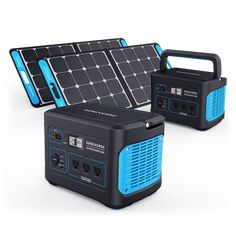 three different types of solar power generators