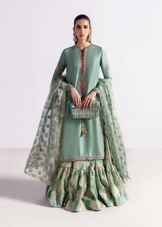 Pakistani Kids Dresses, Hussain Rehar, Pakistani Party Wear, Pakistani Fancy Dresses, Beautiful Pakistani Dresses, Designer Party Wear Dresses