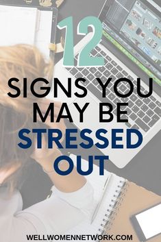 Stress effects everyone. But sometimes it can be difficult to identify symptoms, so here are 12 signs you may be stressed out. Once you're able to recognize the signs of stress, you can begin finding ways to manage and relieve your stress! #stress #stressmanagement #signsofstress 12 Signs, Coping Mechanisms, Stressed Out, The Signs