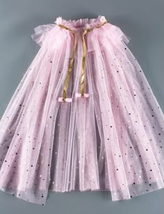 Princess Cape Diy, Tulle Cape Diy, Princess Outfits Ideas, Diy Dress Up Clothes, Kids Princess Costume, Cape For Kids, Little Princess Dress, Kids Dress Up Costumes, Toddler Dress Up