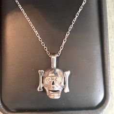 Custom Made Skull Necklace Skull Necklace, Womens Jewelry Necklace, Silver Chain, Custom Made, Jewelry Necklaces, Necklaces, Women Jewelry, Chain, Silver