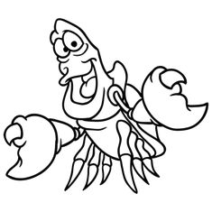 a cartoon character with an angry expression on his face and hands, outlined in black and white