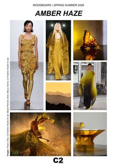 Fashion Trending Moodboard, Pantone Trends, Senior Ideas, Fashion Trend Forecast, Color Forecasting, 2025 Fashion