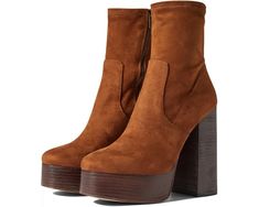 Women's Steve Madden Hoopla Booties | Zappos.com Heeled Combat Boots, Steve Madden Boots Ankle, Soft Leather Boots, Platform Chelsea Boots, Madden Boots, Steve Madden Boots, Black Leather Ankle Boots, High Heel Boots Ankle, Suede Ankle Boots