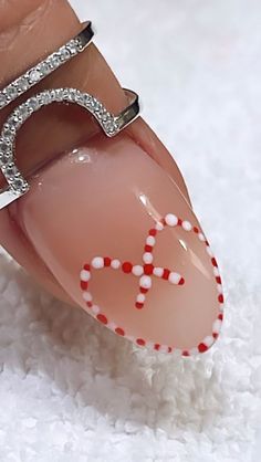 40K views · 1.6K reactions | So happy you Cane into my life. 🤍❤️ - - - -Easy to do Candy Cane style…🤍❤️ -Tools: Double sided dotter or Toothpick - - - - - - - #perthnailtech #nails #christmasnails #trending #viral #reels #featured #instagood #candycanenails #foryou #xmasnails #beauty #christmasnailsart #christmasnailsart #xmasnails #nailtutorial #inspo #beautiful #nailtutorialvideo #unhas #nailitdaily #revolvebeauty #christmas #getnailed #christmasdesign #kiaraskynails #nailswag #nailsmagazine #explore #explorepage | Ty Nguyen | Ariana Grande · Santa Tell Me | Lovely Nails and Beauty Ariana Grande Santa Tell Me, Candy Cane Nail Art, Nail Maintenance, Santa Tell Me, Candy Cane Nails, Lovely Nails, Christmas Gel Nails, Nail Candy, Seasonal Nails