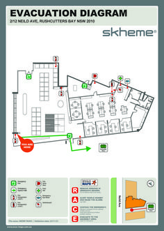 custom fire evacuation diagram Australia Sydney Evacuation Center, Festival Map, Emergency Evacuation Plan, Evacuation Plan, Job Advice, Emergency Evacuation, Fire Prevention, Diagram Design, Architectural Drawing