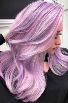 Lilac Hair Dye, Hair Color 2017, Lilac Hair Color, Dyed Tips, Hair Dye Tips, Pastel Pink Hair, Lilac Hair, Hair Color Pastel, Hair Color Purple