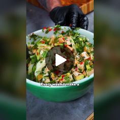 TikTok · Mishka Gf Salads, Asian Fish, Chicken Cabbage, Small Cabbage, Red Thai, Seared Chicken, Thai Basil, Distilled White Vinegar, Chicken Salad Recipes