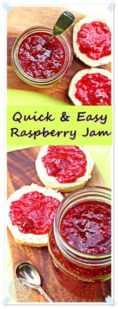 quick and easy raspberry jam