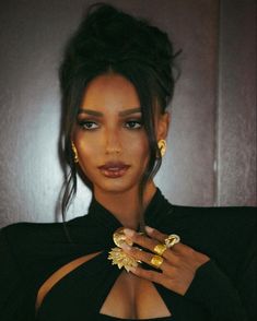 Jasmin Tookes, Guest Hair, Jasmine Tookes, Bridal Hair And Makeup, Formal Hairstyles, Wedding Hair And Makeup, Bridesmaid Hair, Prom Hair