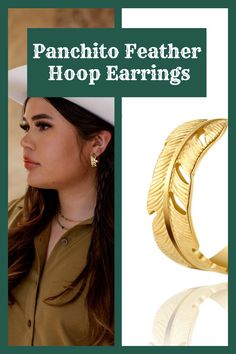 Discover how the Gold Dainty Feather Hoops are capturing the hearts (and Orejas) of style aficionados worldwide. Find out why these real 14k gold huggie hoops are the ultimate gold hoop accessory for every occasion and make a statement that never goes out of style. Latina Aesthetic Wallpaper, Latina Aesthetic, Latina Power, Latina Fashion, Earrings Hoop, Feather Design