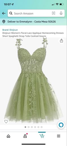 Dama Dresses Sage Green, Sage Dama Dresses, Damas Green Dresses, Enchanted Garden Dress Homecoming, Olive Green Dama Dresses, Enchanted Forest Dresses Homecoming, Sage Green Sweet 16 Dress, Enchanted Forest Theme Dress Short, Tiana Homecoming Dress