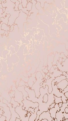 an abstract pink and gold background with swirly lines on it's surface,