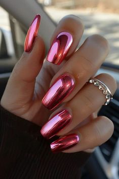 Chrome Nail Designs, Nail Art Stencils, Trendy Nail Designs, Sassy Nails