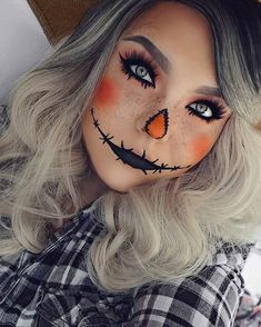 Horror Smink, Carnaval Make-up, Cute Halloween Makeup, Halloween Beauty, Pretty Makeup Looks