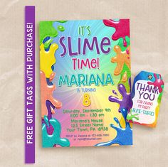 Nickelodeon Party, Slime Business, Science Party Invitations, Dream Jar, Science Birthday