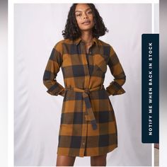 Nwot United By Blue Responsible Flannel Shirt Dress Women’s Size Small. This Is A Beautifully Made Dress, Sold Out On Their Website. Only Selling Because It’s Not A Good Fit For Me. Wool Flannel Dress, Women Unite, Shirt Dress Women, Flannel Shirt Dress, United By Blue, Made Dress, Flannel Dress, Dress Silhouette, Flannel Shirt