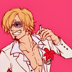 ₊⊹ zosan #onepiece #zoro #sanji Zosan Matching Icons, Blonde Man, Zoro Sanji, Zoo Wee Mama, Blonde Guys, White Teeth, One Piece (anime)