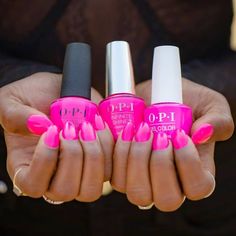 Summer 2020 Favorites - Detroit Duchess Hot Pink Nail Polish, Wedding Nail Polish, Blush Pink Nails, Bright Pink Nails, Neon Pink Nails, Pink Nail Colors, Hot Pink Nails, Nail Envy, Pink Stuff