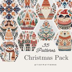 the 25 patterns for christmas pack