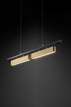 Colt Pendant Light - SamuLighting Linear Wood Led Pendant, Living Room Den, Staircase Lighting, Lamps Ceiling, Urban Design, Polished Brass, Soft Lighting, Warm White, Light Table